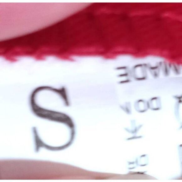 AMAZON RED LACE BODICE JUMPSUIT SZ.S EUC. - Picture 7 of 8